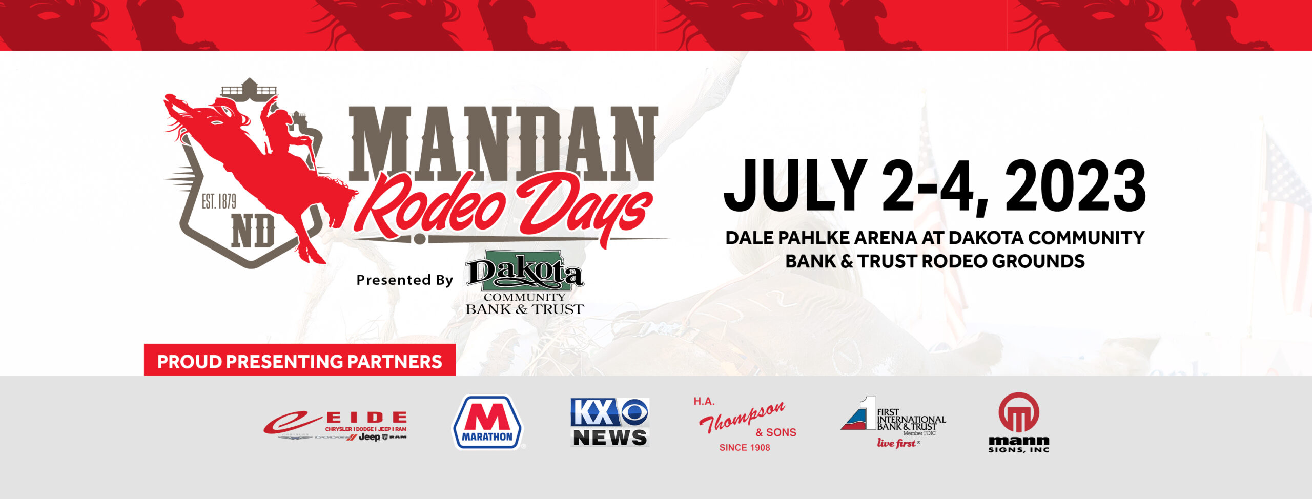 Schedule Mandan Rodeo